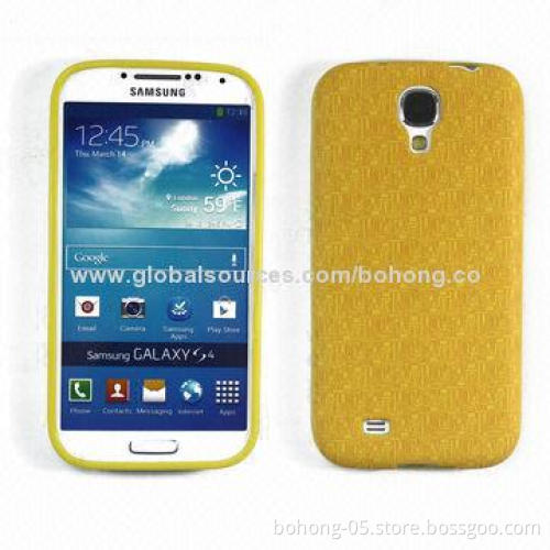 PU IMD TPU Mobile Phone Cases for Samsung Galaxy S4, Various Colors Available